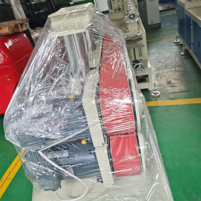 风冷热切双螺杆塑料管材挤出机生产线 填充改性塑料颗粒机造粒机