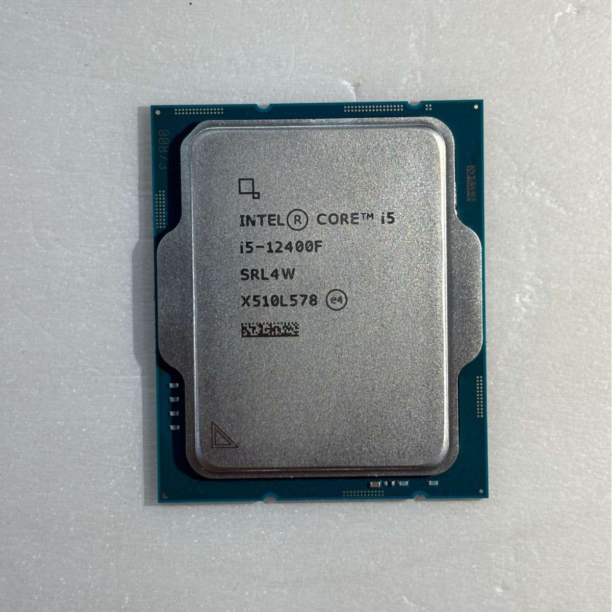 英特尔酷睿I5 12400F 散片 12代六核台式机电脑cpu适用B660 Z690