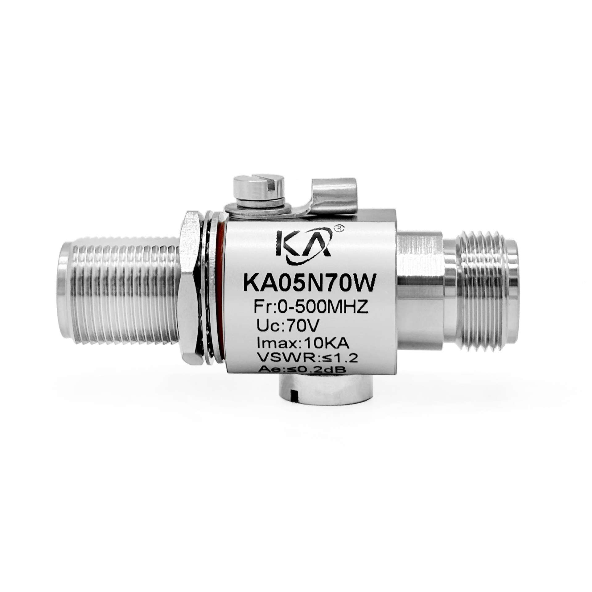 KA05N70W馈线避雷器N头双母DC500MHz射频同轴线防雷器500W大功率