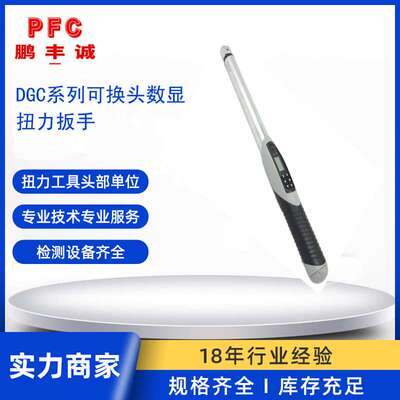 泛亚DGC系列扭力扳手 精密大扭力活开扭矩扳手 换头数显扭力扳手