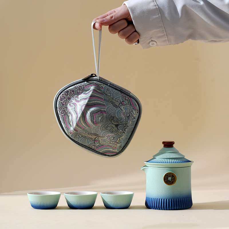 2025年创意故宫文创一壶三杯旅行套装户外露营便携泡茶茶具快客杯,鲜花速递/花卉仿真/绿植园艺,割草机/草坪机,淘宝优惠券,粉丝福利购,淘宝优惠卷