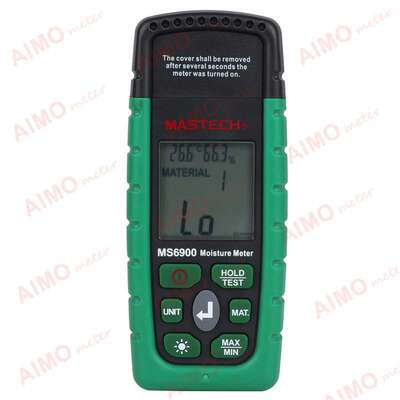 MASTECH华 MS6900高精度木材水分仪泥土水泥含水量仪