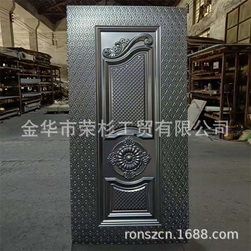 冷轧板压花门板门面防盗门门面装饰源头厂家多规格镀锌板铝板可选