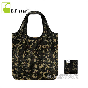 中号出口欧美可折叠环保轻薄单肩便携大容量手提购物袋旅行买菜包