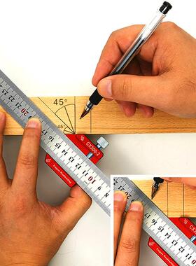 CX300-2木工划线尺 测量工具 划线角尺 木工量具 木工划线器