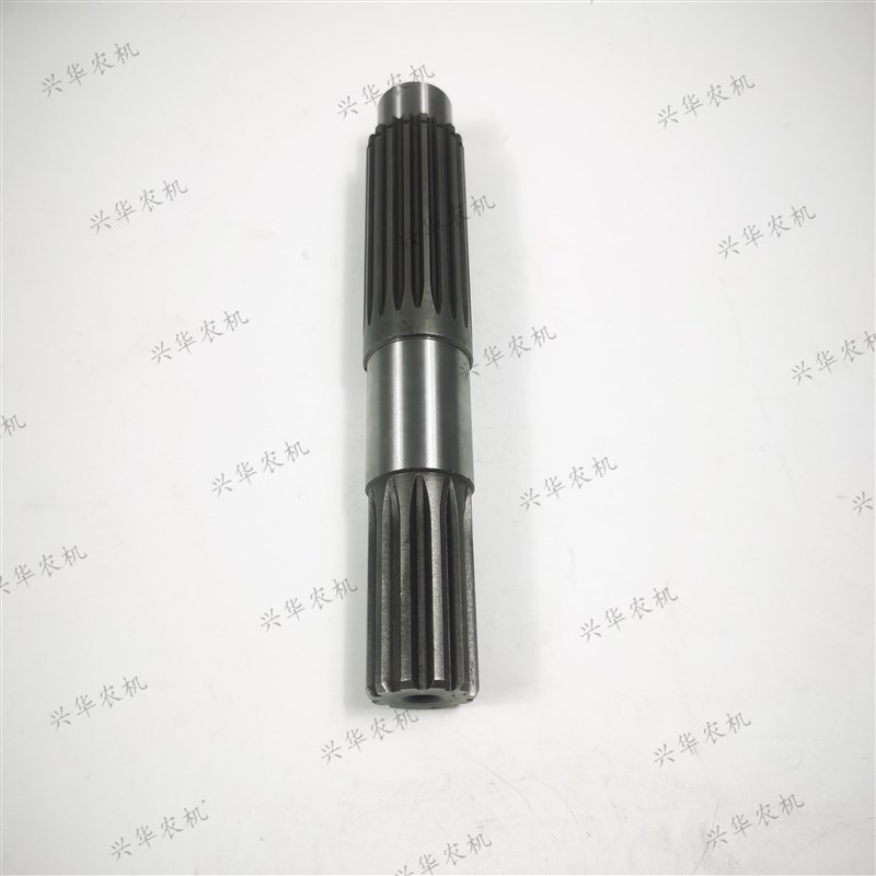 福田雷沃欧豹TF1004-1804拖拉机配件分动箱齿轮轴11键后小箱体轴