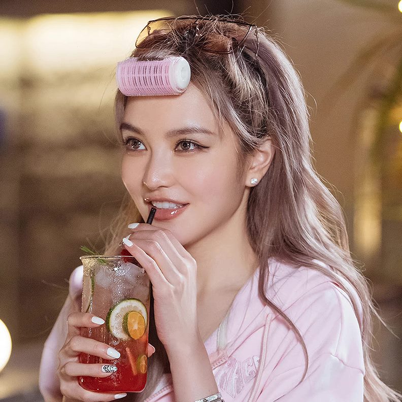 神器夹子额卷发筒根发刘海大号空气刘海定型刘海发夹头发蓬松前