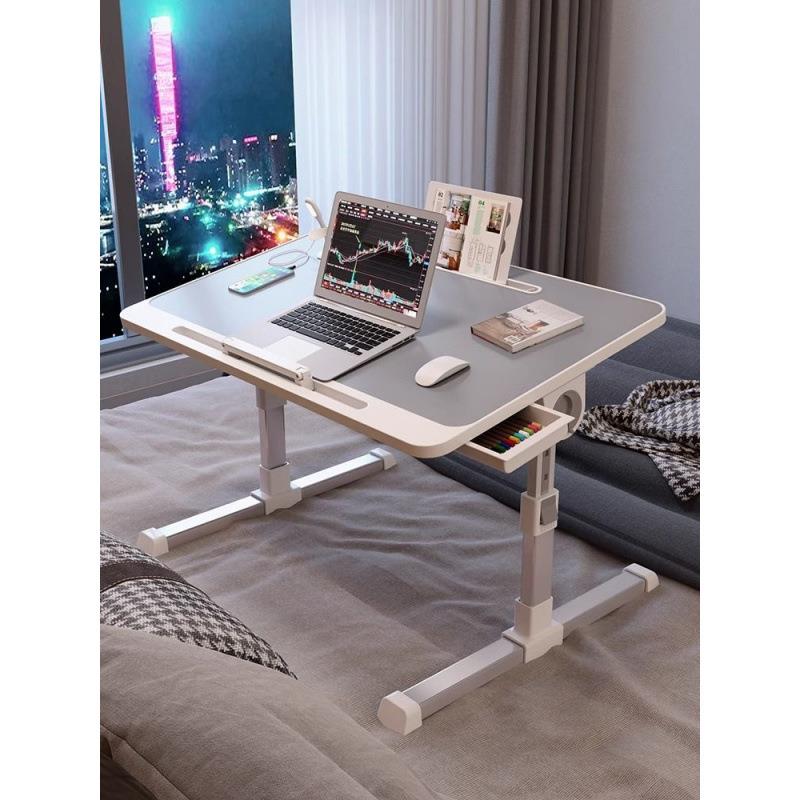 床上小桌子折叠书桌升降飘窗小桌懒人宿舍电脑学习桌学生家用