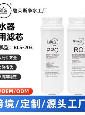 碧莱斯203款净水器纯水机PCB复合滤芯反渗透RO膜软化水净水器滤芯