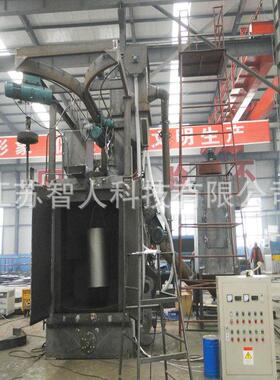 吊钩通过式抛丸机Q3780双钩通过式抛丸清理机江苏厂家