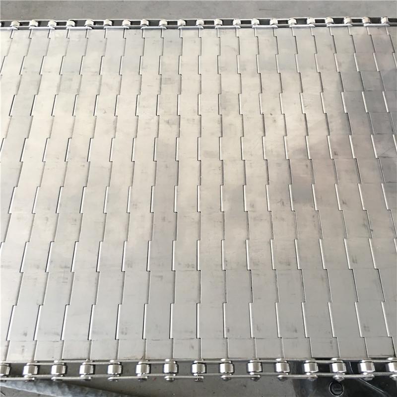 304冲孔不锈钢链板输送机链板清洗链板耐高温耐磨损