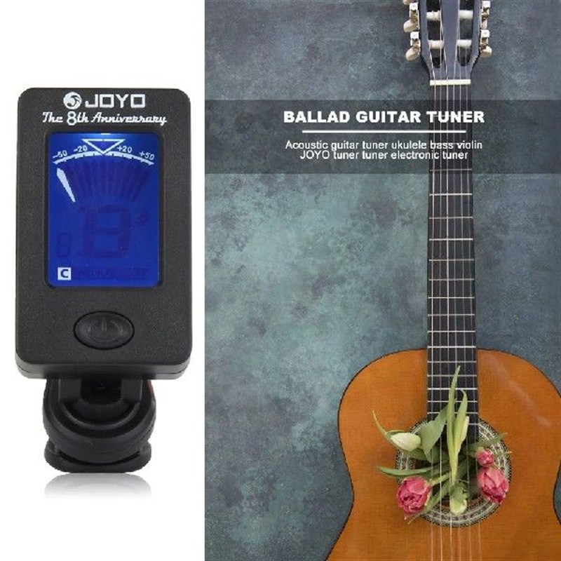 Clip-on Guitar Tuner Acoustic Guitar Chromatic Bass Ukulele