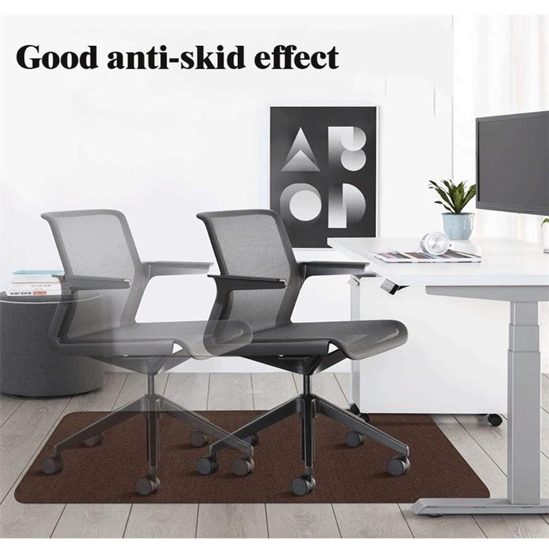 Anti-Slip Home Office Carpet Protector Chair Floor Mat PVC