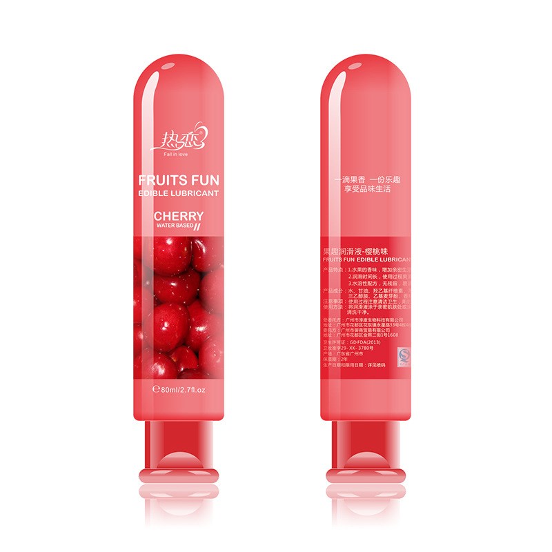 Lickable Lubricant edible Fruity Lubricant Sex oil Adult gel