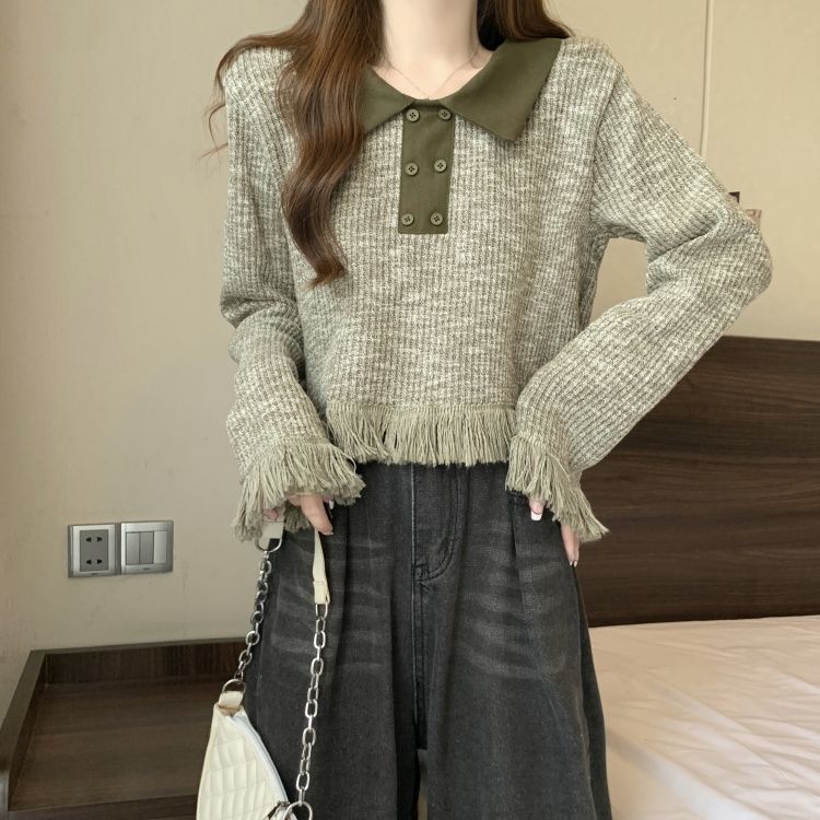 打底衣女内搭高级感可外穿时尚洋气秋冬微胖大码显瘦上衣正肩polo