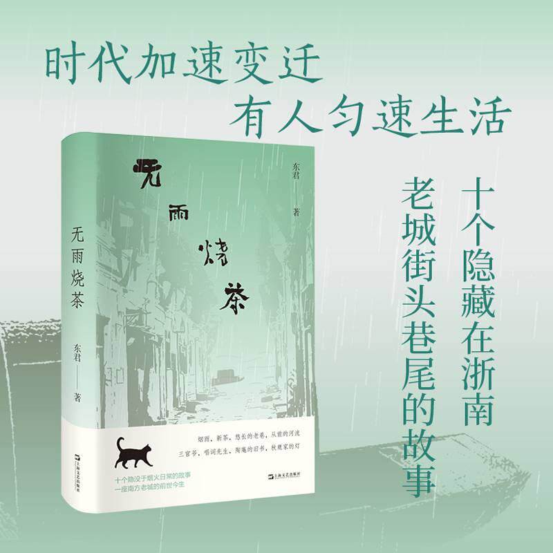 【新华正版】 无雨烧茶（烟雨新茶悠长的老巷从前的河流恍惚回到了浙南老城的往日时光） 东君 上海文艺出版社