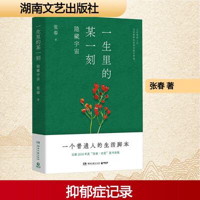 【新华正版】 一生里的某一刻 隐藏宇宙 湖南文艺出版社 张春 著 著