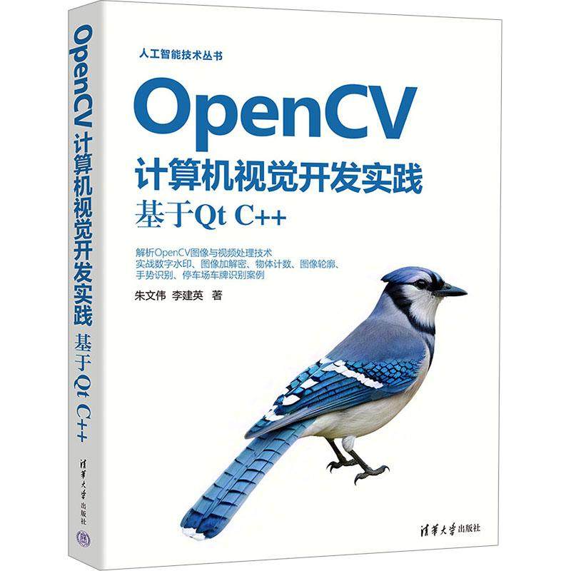 【新华正版】 OpenCV计算机视觉开发实践 基于QT C++ 朱文伟李建英 著 清华大学出版社
