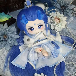 敖丙棉花娃娃20厘米哪咤2之闹海周边帅气公仔可爱毛绒玩偶男礼物