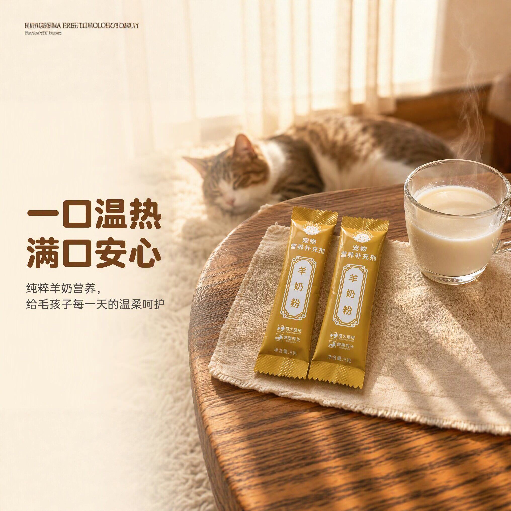 猫咪羊奶粉宠物小奶狗幼猫老年犬猫粮成猫产后奶宠物猫乳营养补充