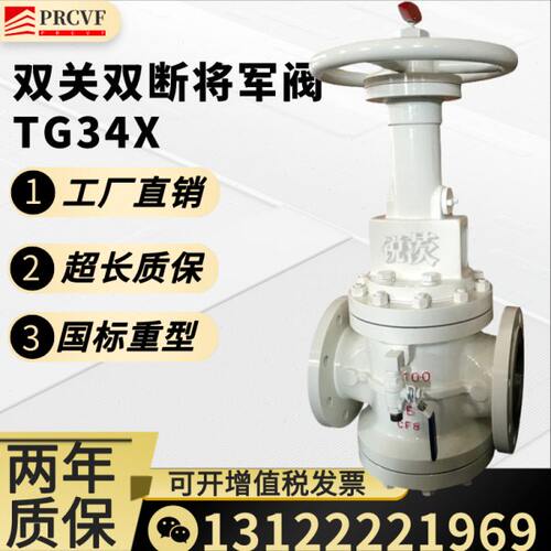 双密封导轨旋塞阀TG4X/XZ43X铸钢不锈钢双关双断将军阀轨道油库
