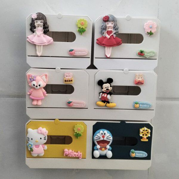 卡通香皂盒沥水肥皂盒置物架无痕免打孔可爱无痕壁挂浴室翻盖皂盒