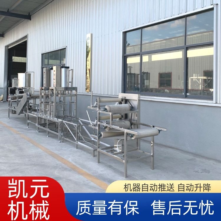 大型4米豆腐皮机千张坊用的设备 自动推送的干豆腐机