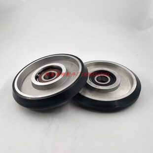 电梯配件三菱华升富士达蒂森通力电梯导靴轮200 6306 6307
