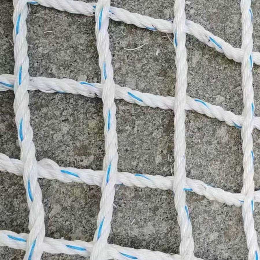 吊装网 水利拦坝垃圾清理抛石头网兜 PP特多龙尼龙塑料麻绳装卸网