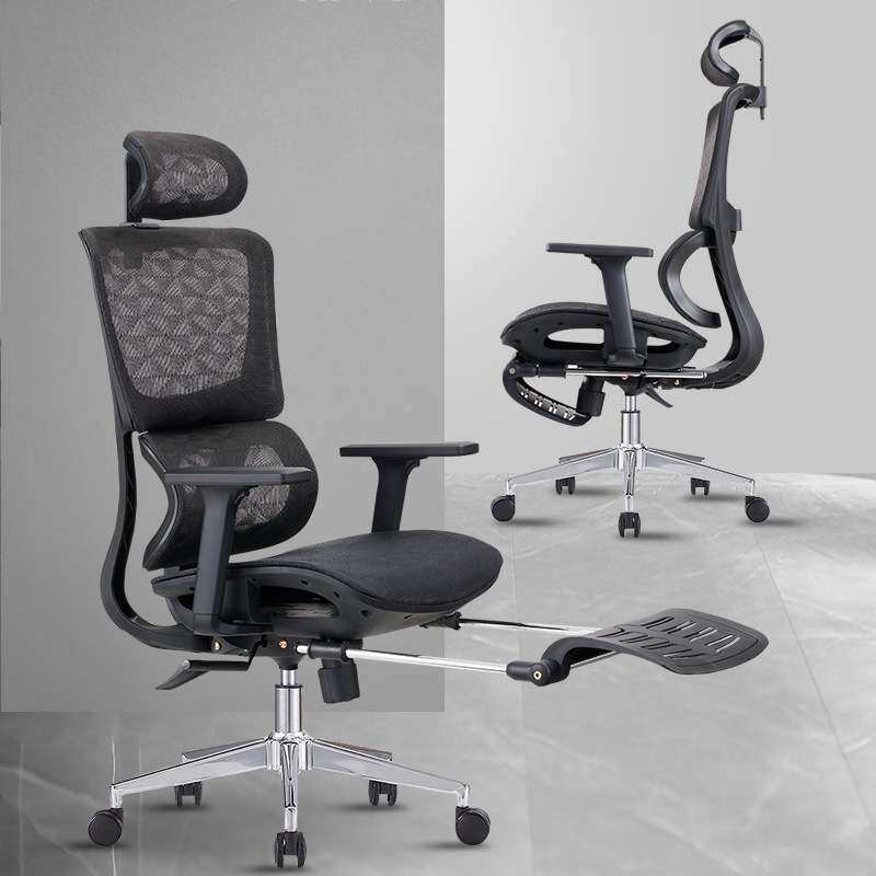 职员办公椅子久坐不累老板旋转椅高靠背电脑椅网布椅office chair