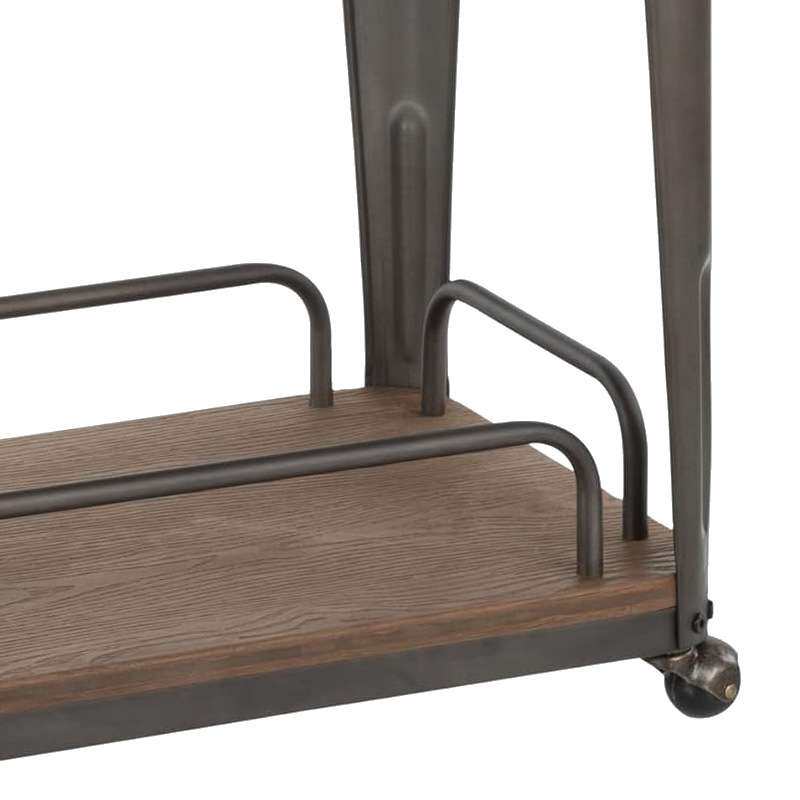 酒店餐车酒水车家用餐车小推车茶水车 厨房可移动双层收纳架