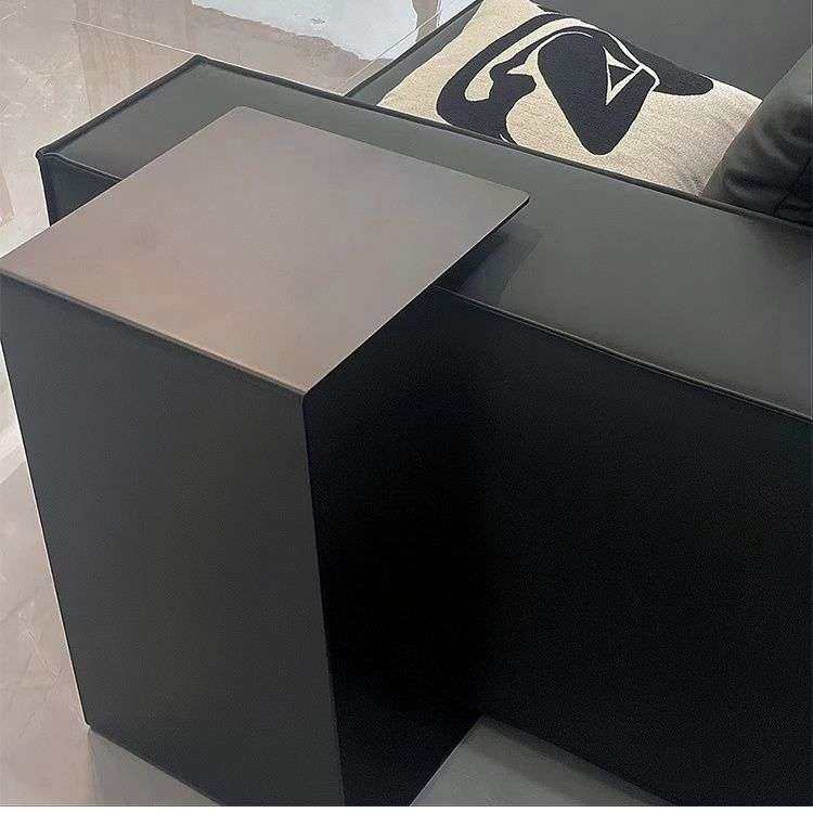 古风懒人床边方形床头柜极简黑色简约奶油高档北欧风长条房间角几,3C数码配件,USB灯,淘宝优惠券,粉丝福利购,淘宝优惠卷