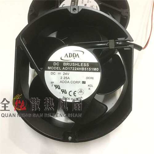 AD17224HB5151MO M0 ADDA17251 DC24V 2.25A纺织机械散热风扇17cm