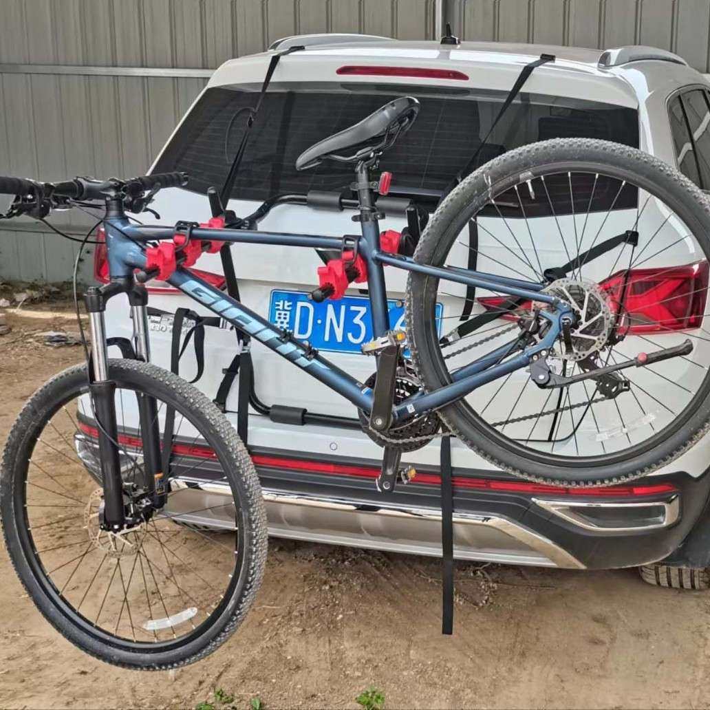 汽车自行车架车载后挂架SUV后背车尾架后挂式单车架悬挂架子行李