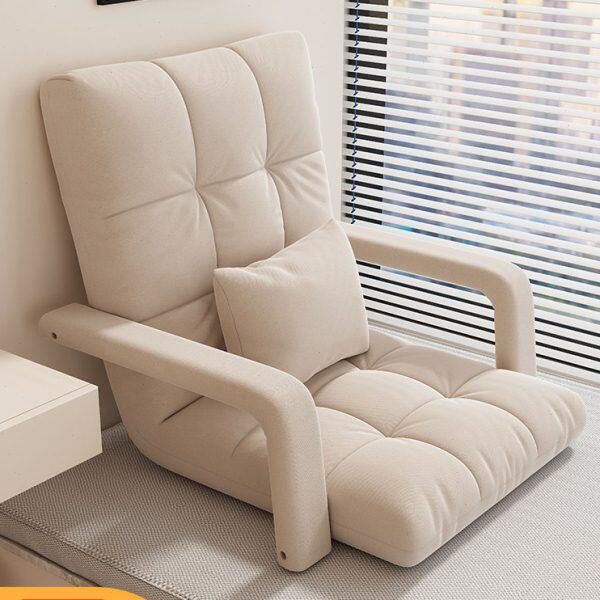 飘窗懒人沙发可睡可躺床上椅子靠背榻榻米座椅坐垫靠背椅折叠宿舍