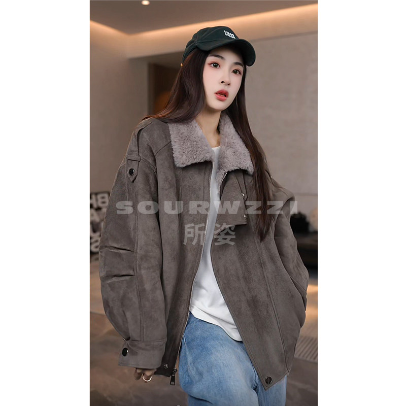 SOURWZZI/所姿100%羊毛冬季休闲机车时尚女士羊毛外套SZ-25703,女装/女士精品,短外套,淘宝优惠券,粉丝福利购,淘宝优惠卷