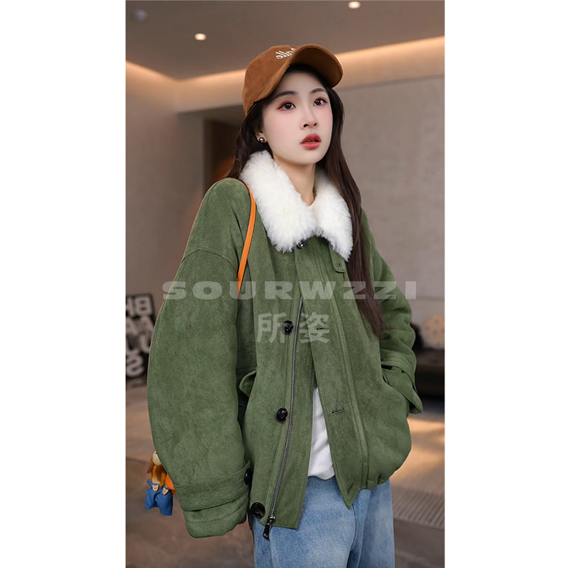 SOURWZZI/所姿100%羊毛反绒面冬季简约时尚休闲女士外套SZ-25750,女装/女士精品,短外套,淘宝优惠券,粉丝福利购,淘宝优惠卷