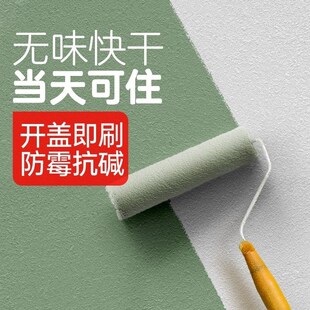乳胶漆内墙自g刷无甲醛室内油漆环保无味白色墙漆家用墙面涂料防