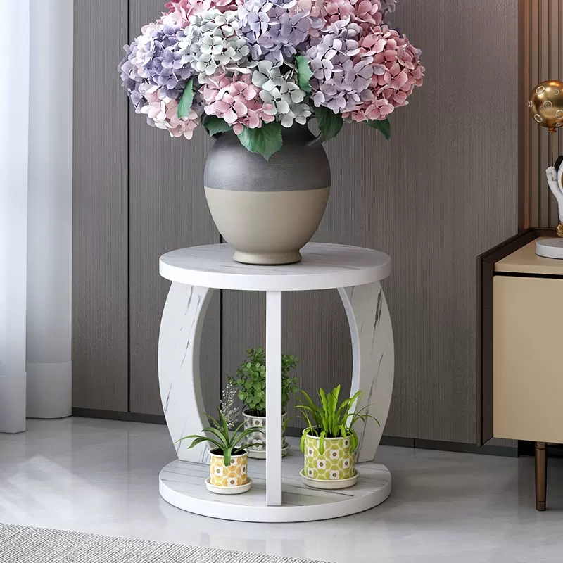 花架子客b厅落地式可移动带轮室内简约阳台多层花架置物架花盆托