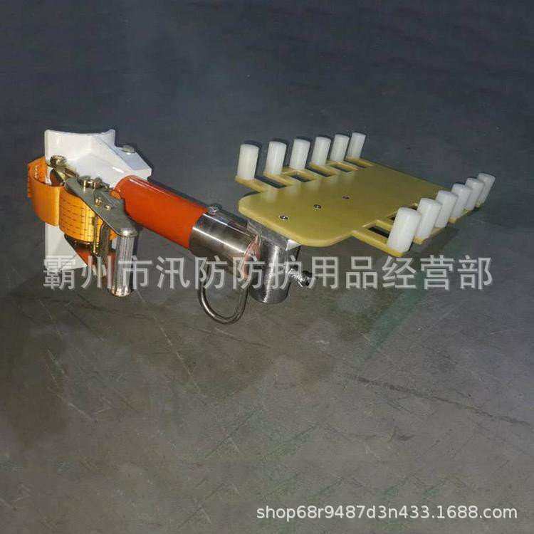 扁带式柱上置物架ZF010313柱/杆上挂架带电作业架空电缆临时支架