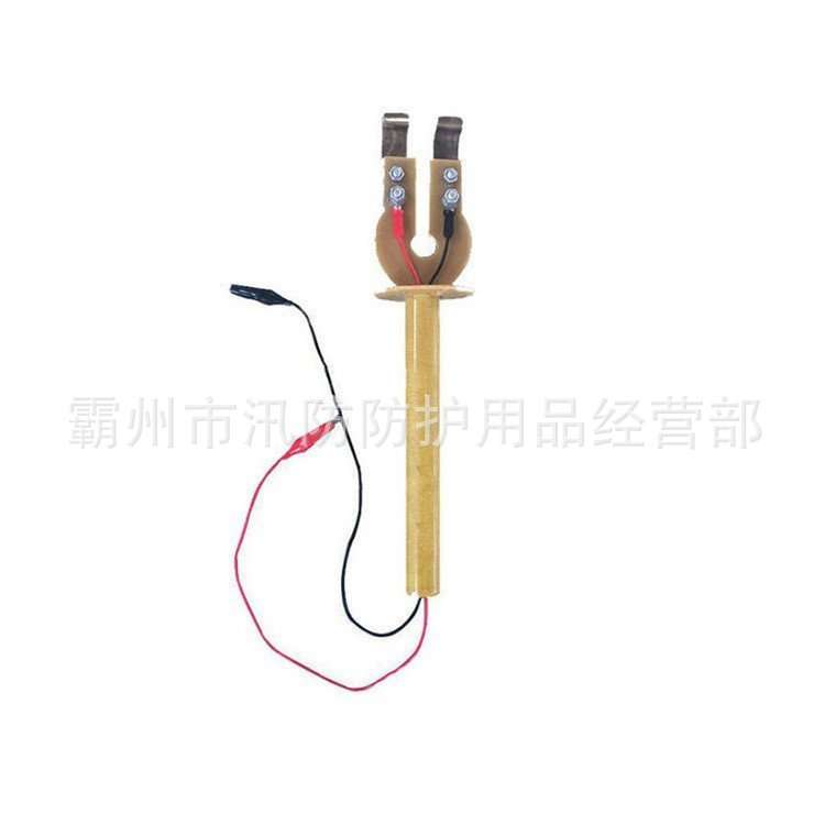 抗干扰绝缘电极棒ZF010529电阻表通用电极40mm树脂管分流叉电极板