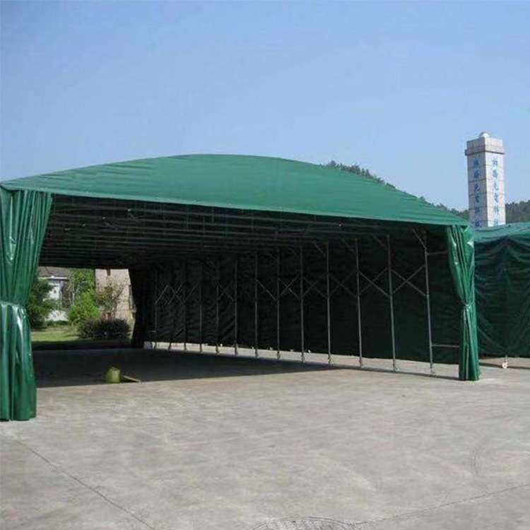 建桥养护移动伸缩蓬 预制梁场养护保温篷布 桥梁养护保温棚