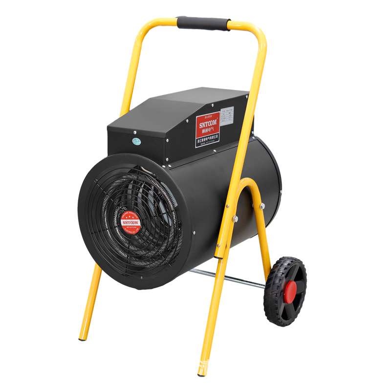 顺通工业暖风机220V家用电暖气大功率电热暖风机10kw小型取暖器