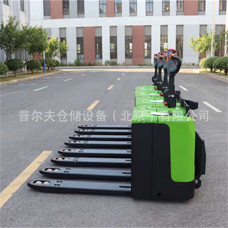 普尔夫5吨全电动搬运叉车液压装卸运输车托盘地牛电动叉车铲车