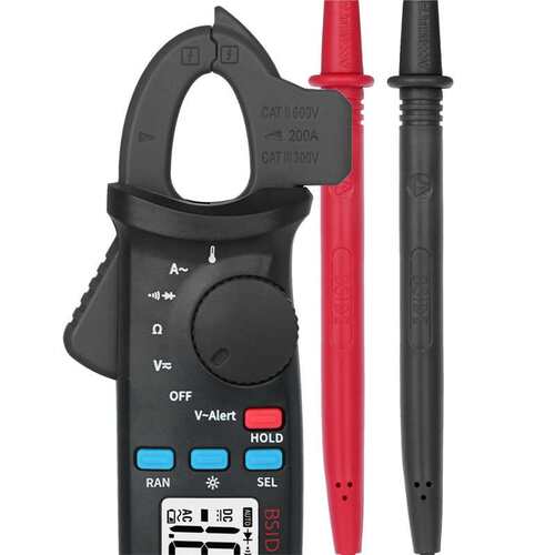 BSIDE新品ACM81真有效值钳表交流钳形万用表全自动便携手持钳形表