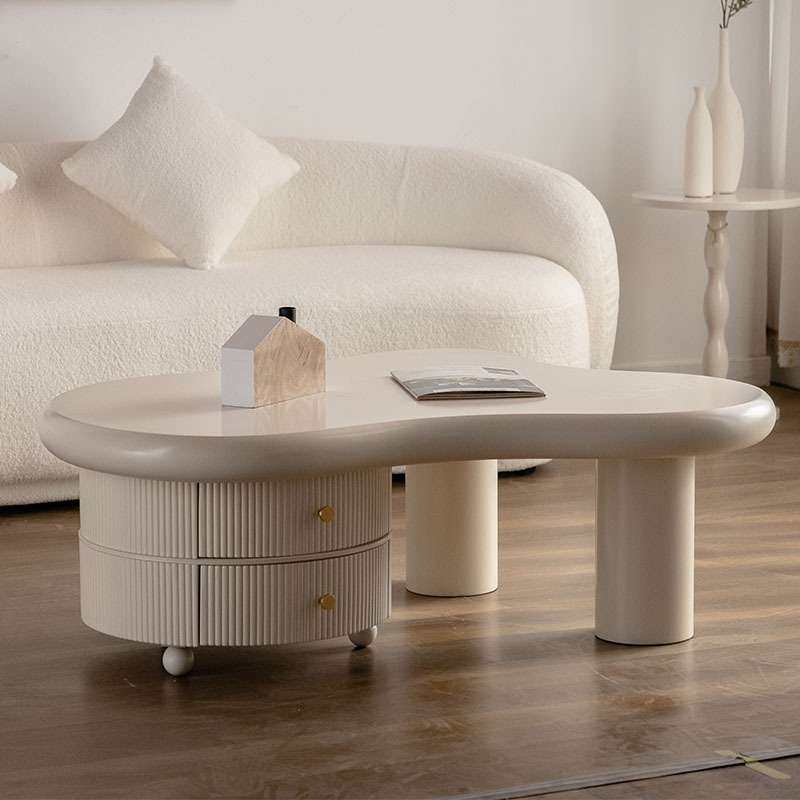 奶油轻奢小户型家用洽谈桌茶几高级带抽屉设计师创意简约时尚咖啡,鲜花速递/花卉仿真/绿植园艺,割草机/草坪机,淘宝优惠券,粉丝福利购,淘宝优惠卷