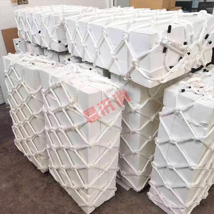 船用防撞方形垫子EVA防撞块船用泡沫碰垫网兜碰垫