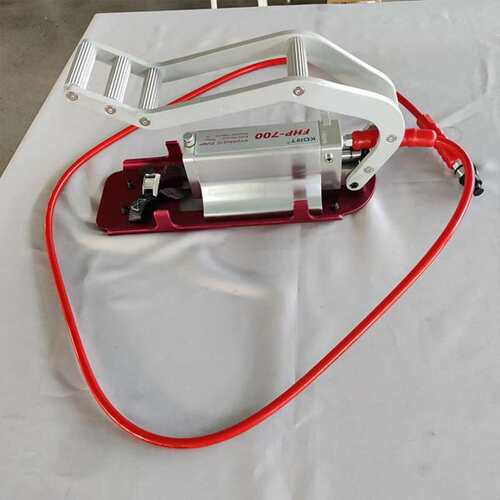 电力施工FHP- 700手动脚踏两用液压泵检查工具脚踩泵便捷式高压泵