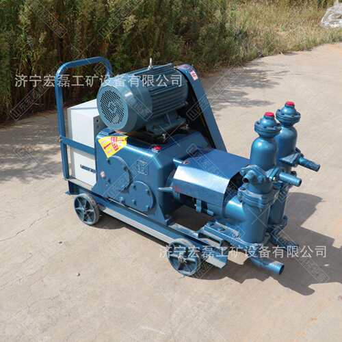 小型隧道混凝土双缸注浆机UB-6电动活塞式单缸UB-3水泥注浆机现货
