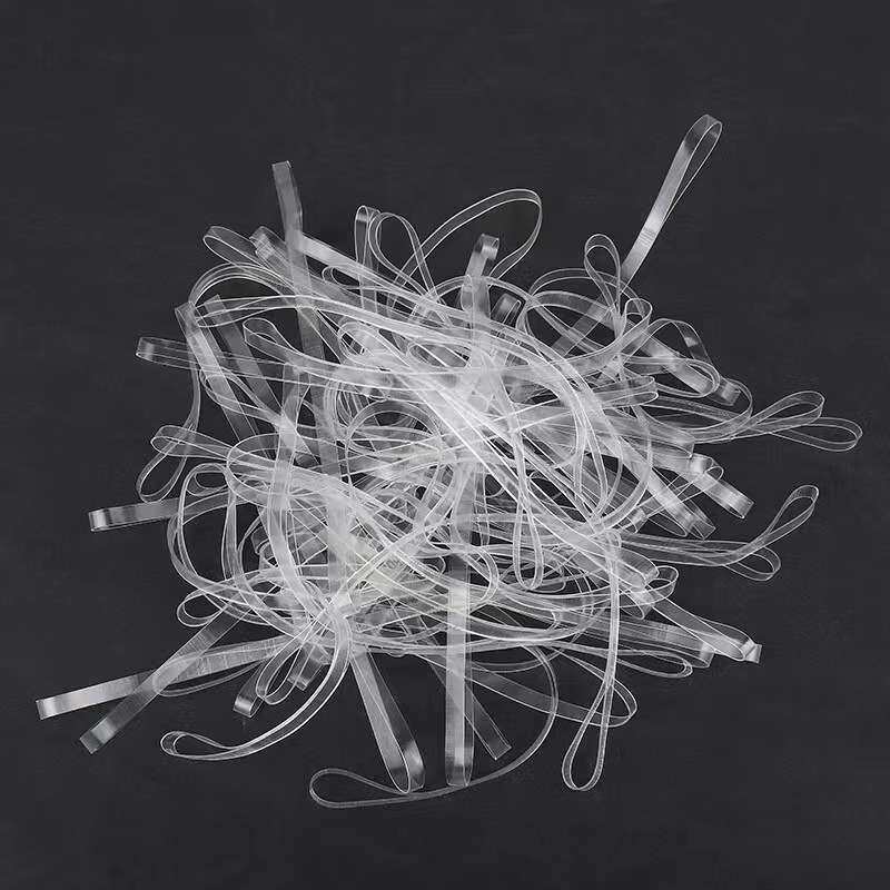 厂家现货tpu透明橡皮筋抗老化透明皮筋耐拉耐高温胶圈橡胶圈橡胶